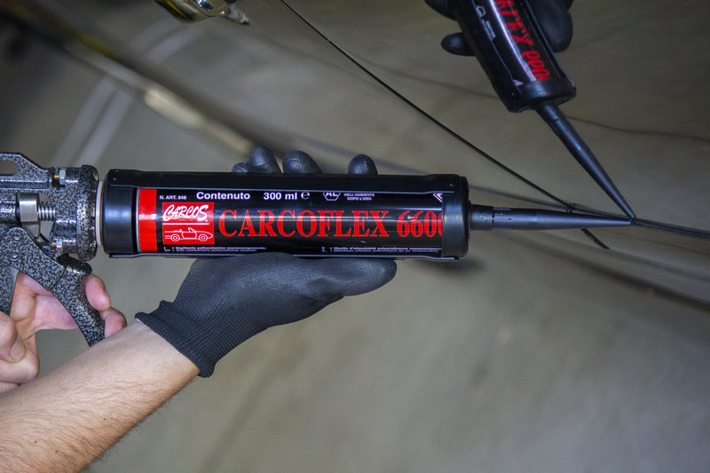 Carcoflex 6600 Nero - Sigillante poliuretanico - Il rivoluzionario sigillante adesivo monocomponente a base poliuretanica
