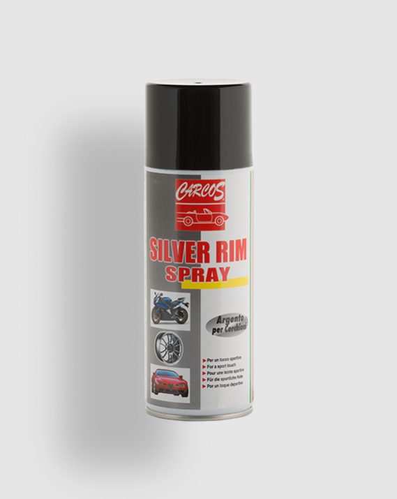Silver Rim Spray - Vernice argento per cerchioni CARCOS GROUP