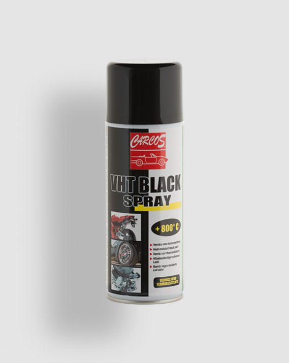 CARCOS VHT BLACK SPRAY - Spray nero termoresistente CARCOS GROUP